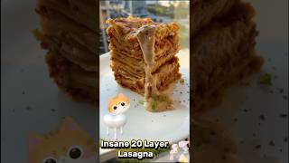 lasagnarecipe😲shorts Recipe in the comments [upl. by Caro582]