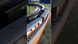 Gauge 1 British passenger trains train steamengine railroad [upl. by Judas377]