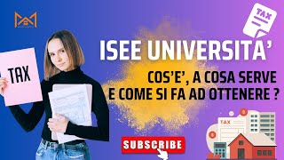 Isee Università cos’è a cosa serve e come lo si può ottenere Tasse Studenti fuori Sede Novara [upl. by Cogen883]