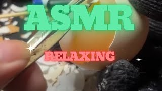 ASMR peel the shiny eggs 4 asmr relaxing [upl. by Ladin]