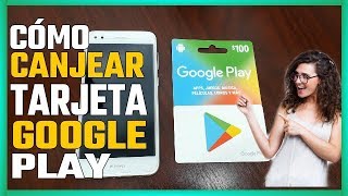 Como Canjear una TARJETA GOOGLE PLAY [upl. by Aihsitan]