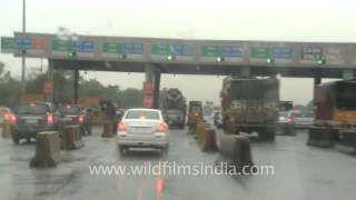 Toll plaza on NH8 GurgaonJaipur expressway [upl. by Arondel124]