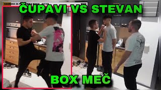 CUPAVI UDARIO STEVANU SAMAR NA LAJV  CUPAVI VS STEVAN BOX MEC [upl. by Glanville59]