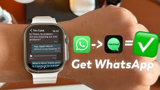 Como Instalar WhatsApp En Cualquier Apple Watch  3 FORMAS  2021 [upl. by Ivanna]