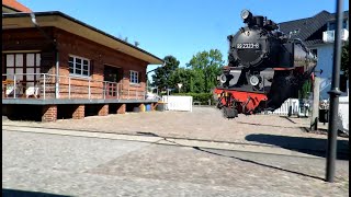 Zug Mitfahrt Bad Doberan  Kühlungsborn  Kühlungsborn Mitte  West  Train ride Viagem de trem [upl. by Eitsym]