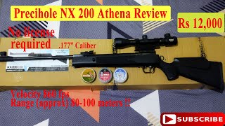 Nx200 Air Rifle Review  Precihole Airgun  No License Required [upl. by Fanchon]