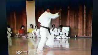 Hama Higa no Tonfa 1987 tournament of Ryukyu Kobudo Hozon Shinkokai [upl. by Obocaj]