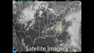 Tropical Storm Alberto 2012 Animation [upl. by Vig]