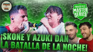 ¡SKONE vs AZUKI ¡LA BATALLA DE LA NOCHE  FMS MÉXICO 2024 J1 [upl. by Ahsitram]