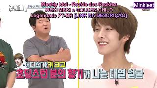 Legendado PTBR Weekly Idol com Weki Meki e Golden Child [upl. by Siva]