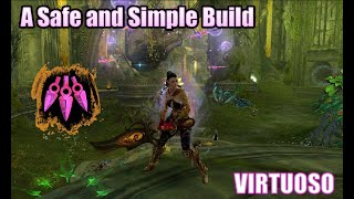 Guild Wars 2 Virtuoso Safe and Simple Open World Build [upl. by Jobey226]