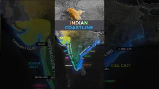 Coastline of India  Part I geography map india coastline [upl. by Tan]