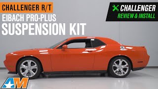 20112020 Challenger RT Eibach ProPlus Suspension Kit Review amp Install [upl. by Aprilette]