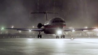 USAir Flight 405  Crash Animation [upl. by Mcclimans518]