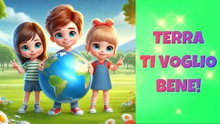 GIORNATA MONDIALE DELLA TERRA  Canzone per bambini con testo [upl. by Cleveland93]