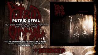 PUTRID OFFAL quotRotten Fleshquot 1991 split with Exulceration version  feat Ludovic Loez [upl. by Eetnahc]