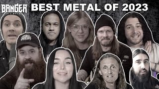 BangerTVs BEST METAL ALBUMS OF 2023  The BangerTV gang pick our favorite metal albums of 2023 [upl. by Raffaello]