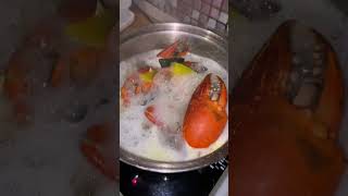 Masak ketam nipah size jumbo cooking crab easyfoodtomakeathome [upl. by Leschen]