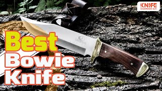 Best Bowie Knife in 2021 – For Survival Tactical Fighting [upl. by Cristen851]