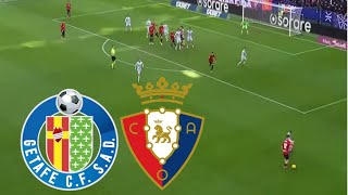 Getafe vs Osasuna 11 Resumen y Goles  La Liga 20242025 [upl. by Lucier840]