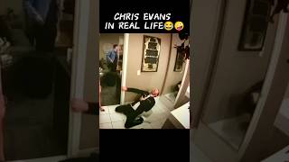 CHRIS EVANS IN LIVE ACTION😠VS CHRIS EVANS IN REAL LIFE🤪marvel shorts trending mcu chrisevans [upl. by Lasser]