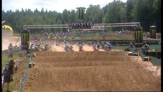 MX GP of Latvia 2011 Race Highlights [upl. by Mellitz]