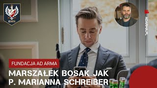 Marszałek Bosak idzie szlakiem p Marianny Schreiber [upl. by Eniak]