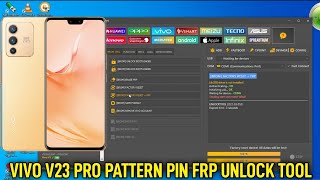 Vivo V23 Pro Pattern Unlock  Vivo V23 Pro Frp Bypass Unlock Tool 2024 [upl. by Eimak]