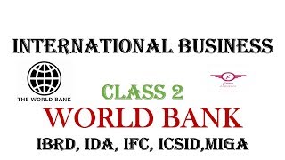 WORLD BANK International Business UgcNet Commerce and Management 8948156741 [upl. by Nylave13]