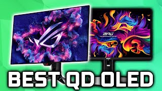 Best 32” QD OLED  MSI MPG 321URX vs ASUS PG32UCDM [upl. by Tamanaha936]