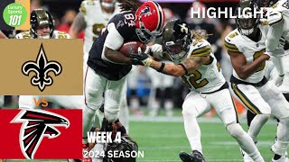 New Orleans Saints vs Atlanta Falcons Highlights Week 4 Game [upl. by Tham442]