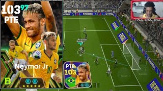 NEYMAR Jr 103 Epico HUMILHANDO nos DRIBLES no eFootball 2025 Mobile [upl. by Ciryl186]