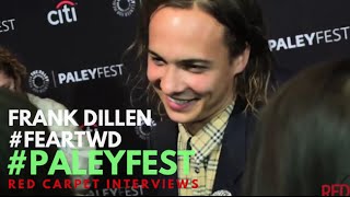 Frank Dillane at the 33rd Annual PaleyFest event for AMC’s Fear The Walking Dead FearTWD [upl. by Bathelda692]