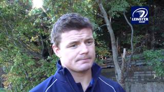 Brian ODriscoll talks about his shoulder injury the rehab and expected date of return [upl. by Benson289]