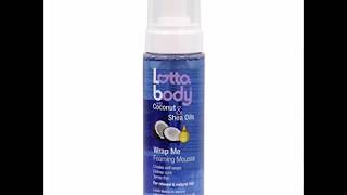 Lottabody Wrap Me Foaming Mousse with Coconut amp Shea Oil 7 fl oz [upl. by Noivax]