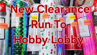 🚨New Clearance🚨 RUN To Hobby Lobby  Haul 1 [upl. by Jt]