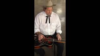 Jerry Douglas Test Driving Recording King quotPhil Leadbetterquot Resonator Guitar Prototype [upl. by Barnabas]