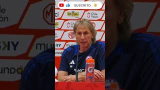 RICARDO GARECA FELICITA a COLO COLO y a la U de CHILE  Previa Chile vs Perú colocolo udechile [upl. by Hylton]