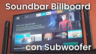 🔴 SoundBar Billboard Teatro En Casa 21 con Subwoofer  Unboxing amp Review [upl. by Anhsirk335]