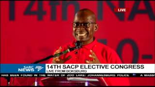 Solly Mapaila presents organisational report at the National Congress [upl. by Paske990]