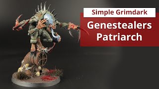 Quetzalcoatl inspired paintscheme for Tyranids and Genestealer Patriarch [upl. by Cheyney]