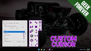 🖥️Install Custom Cursor in Windows 11 [upl. by Euqinomahs]