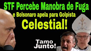 PANCADA QUÍNTUPLA BOLSONARO STF BARRA 1ª MANOBRA DE FUGA BISPO DO quotMITOquot OU GOLPISTA CELESTIAL [upl. by Damha]