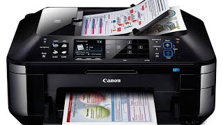 Excellent Canon PIXMA MX882 AllInOne Inkjet PrinterLow print count No INK [upl. by Philemol65]