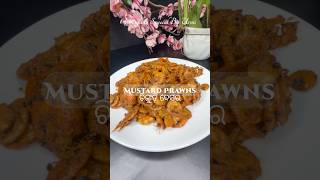 Mustard Prawns  ଚିଙ୍ଗୁଡ଼ି ବେସର Chingudi Besara Odia Recipe  Chingudi Rai  Prawns Fry  shorts [upl. by Er]