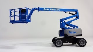 Genie Z6037FE Manlift 132 Scale Diecast Model by NZG [upl. by Leugar]