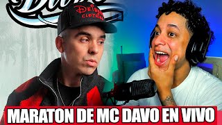 Maraton de Mc Davo  Desde Cero ft Santa Fe Klan Video Oficial  Reaccion [upl. by Shanney408]