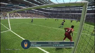 Pachuca vs Tigres pes 2019 liga mx jornada 9 [upl. by Krischer160]