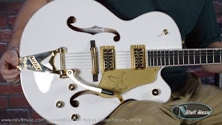 Gretsch G6136T Players Edition Falcon  White [upl. by Epps]