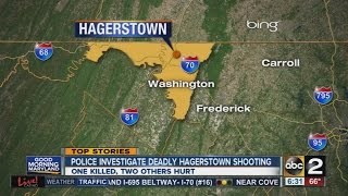 Triple shooting in Hagerstown kills 1 [upl. by Sarid]